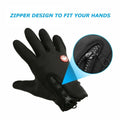 Winter Men Touch Screen Anti Slip Windproof Warm Breathable Gloves