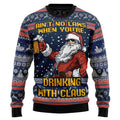 Xmas Santa Claus Knitted Jumper