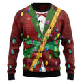 Xmas Santa Claus Knitted Jumper