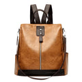 High-Quality Anti-theft Leather Backpack