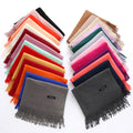 Luxury Solid Cashmere Pashmina Scarfs