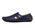 Hook & loop Fashion Breathable Moccasins For Men