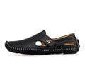 Hook & loop Fashion Breathable Moccasins For Men