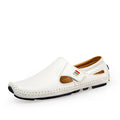 Hook & loop Fashion Breathable Moccasins For Men