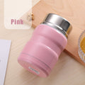 Portable Large Capacity Thermos Stainless Steel Jar Food Flask With a Spoon 500/750ml