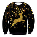 Unisex Tree Reindeer Christmas  Jumper