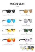 New Rimless Oval Men's Polarized Sunglasses