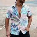 Summer Floral Pattern Fashion Beach Shirts For Men