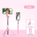 New Wireless Bluetooth Selfie Stick Foldable Tripod Monopod with LED Ring Light