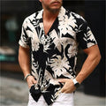 Summer Floral Pattern Fashion Beach Shirts For Men