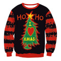 Unisex Tree Reindeer Christmas  Jumper