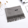 Luxury Solid Cashmere Pashmina Scarfs