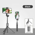 New Wireless Bluetooth Selfie Stick Foldable Tripod Monopod with LED Ring Light