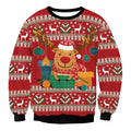 Unisex Tree Reindeer Christmas  Jumper