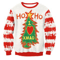 Unisex Tree Reindeer Christmas  Jumper