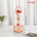 Creative Valentine's Day Gift Rose in Glass Cover Light Up