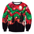 Unisex Tree Reindeer Christmas  Jumper