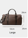 Waterproof  Leather Business Travel Duffle Luggage Bag