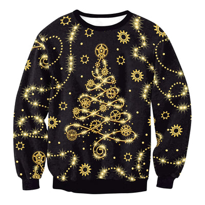 Unisex Tree Reindeer Christmas  Jumper