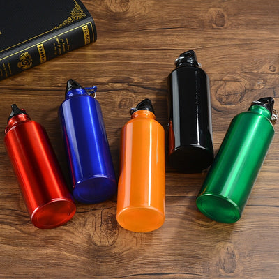 Alloy School Water Bottle Portable Riding Hiking Water Bottle