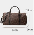 Waterproof  Leather Business Travel Duffle Luggage Bag