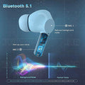 Wireless Earbuds Headphones Bluetooth 5.0 Headphones Noise Cancelling