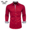 New 100% Cotton Long Sleeve   Slim Formal Casual Shirt