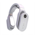 USB Rechargeable Neck Heater Cooler, Portable Neck Fan, Low Noise with Massage, Heating and Cooling Function