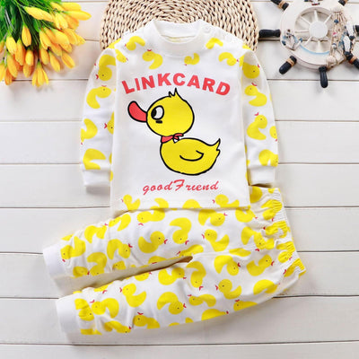 Unisex Children Pyjamas Cartoon Sleepwear Set