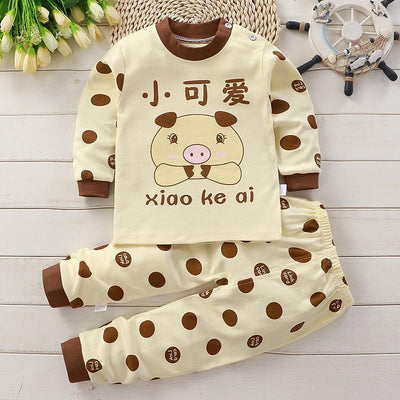 Unisex Children Pyjamas Cartoon Sleepwear Set