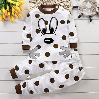 Unisex Children Pyjamas Cartoon Sleepwear Set