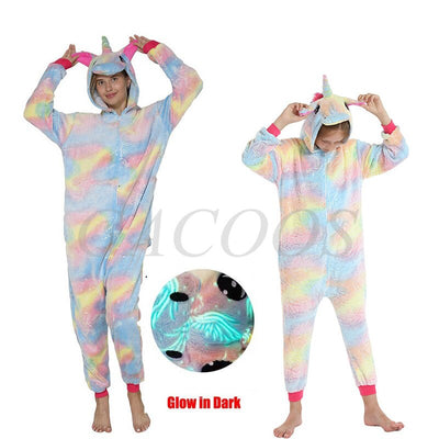 New Women Winter Pyjamas Sleepwear Onesies Jumpsuits