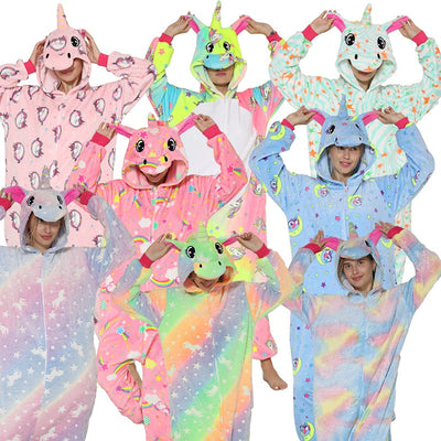 New Women Winter Pyjamas Sleepwear Onesies Jumpsuits