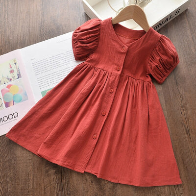 New Summer Brand Hollow Girls Dress