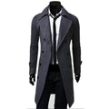 High-Quality Long Trench Double-Breasted Jacket