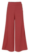 New Style Ladies Middle Waist Pant Wide Leg Trouser