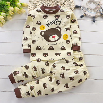 Unisex Children Pyjamas Cartoon Sleepwear Set