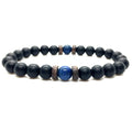 Natural Gemstone Bracelet - Lava Stone  Bracelet Natural Moonstone Bead