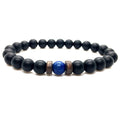 Natural Gemstone Bracelet - Lava Stone  Bracelet Natural Moonstone Bead