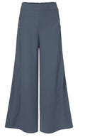 New Style Ladies Middle Waist Pant Wide Leg Trouser