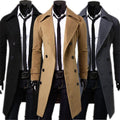 High-Quality Long Trench Double-Breasted Jacket