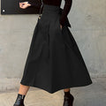 New Style Fashion Ankle-Length High Waist Bow Skirts