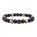 New Magnetic Hematite Bracelets  Tiger Eye Stone Bead Couple Bracelets