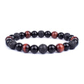 New Magnetic Hematite Bracelets  Tiger Eye Stone Bead Couple Bracelets