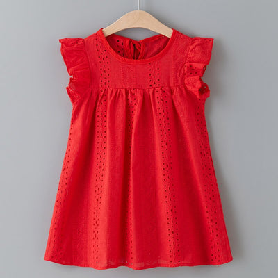 New Summer Brand Hollow Girls Dress