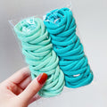 50 pcs/Set Colourful Elastic Ponytail Hair Bands Bobbles