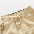 Summer Elastic Waist Short Pants For Boys