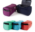 Double Zipper Cosmetic Bag