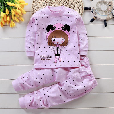 Unisex Children Pyjamas Cartoon Sleepwear Set