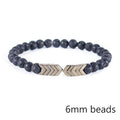 Natural Gemstone Bracelet - Lava Stone  Bracelet Natural Moonstone Bead